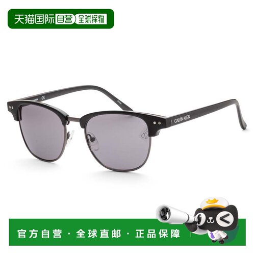 自营Calvin Klein Men's 51mm Black Sunglasses - black 美国奥
