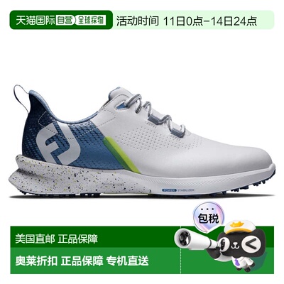 自营Men's FootJoy FJ Fuel 55429 Sneakers White Spikeless Gol