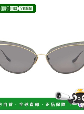 自营Dita INTERWEAVER Dark Grey Cat Eye Ladies Sunglasses DTS