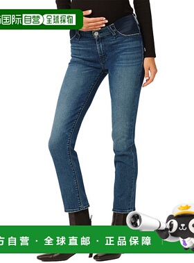 自营 HUDSON Jeans Nico Mid-Rise Straight Ankle (Maternity) H