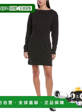 自营Nation LTD Ronni 运动衫 MiniDress - 黑色 美国奥莱直发