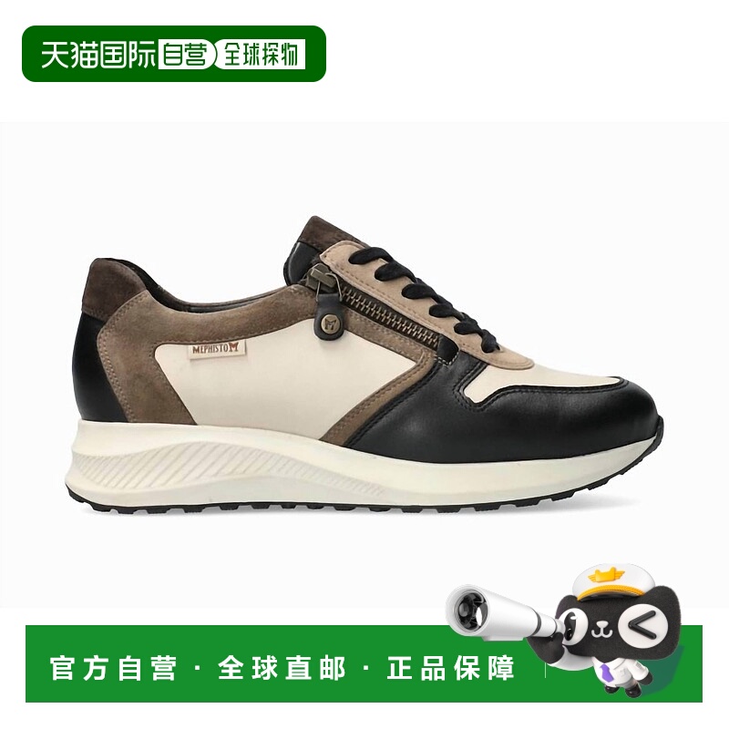 自营mephistoWomen’S Kim Sneaker In Black - black 美国奥莱直