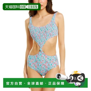 自营 solid & striped纯色条纹 Bailey 连体泳衣 - 蓝色 美国奥莱