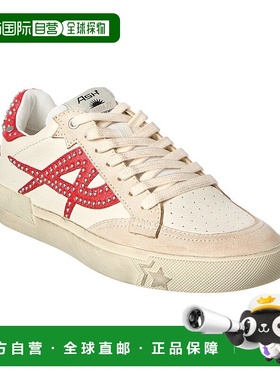 自营 Ash Midnight Studs皮革运动鞋-白色 美国奥莱直发板鞋