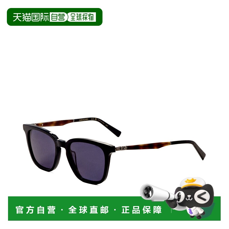 自营salvatore ferragamoFerragamo Men's Blue Navy 52mm Sungla