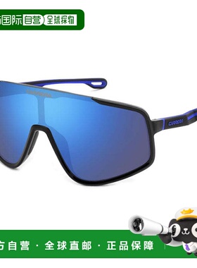 自营carrera职业4017/S 0D51 Z0黑色/蓝色镜子-黑色 美国奥莱直发