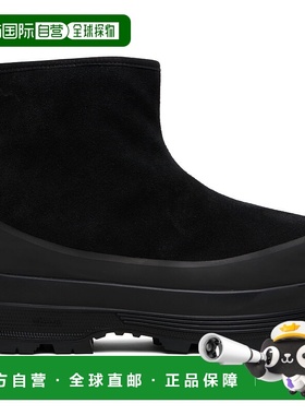 1h可退 香港直邮潮奢 Diemme 男士 黑色 Badia Shearling 踝靴 DI