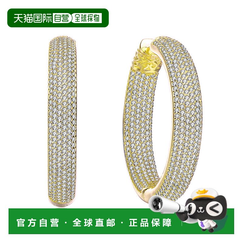 自营geneviveSterling Silver white or 14k Yellow Gold Plated
