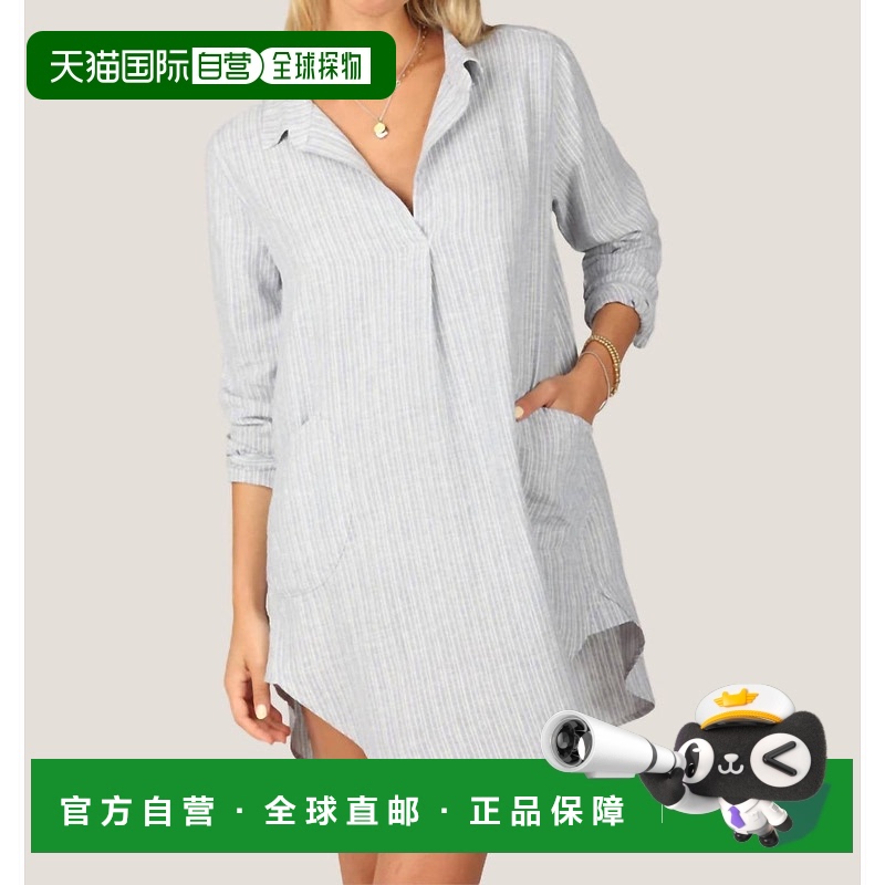 自营 dylan玛雅迷你连衣裙在Chambray-Chambray 美国奥莱直发裙子