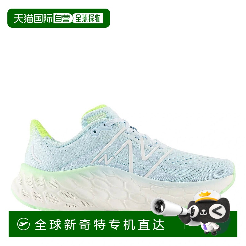 自营 new balance女式Fresh Foam X More V4跑步鞋蓝色/蓝色-蓝色