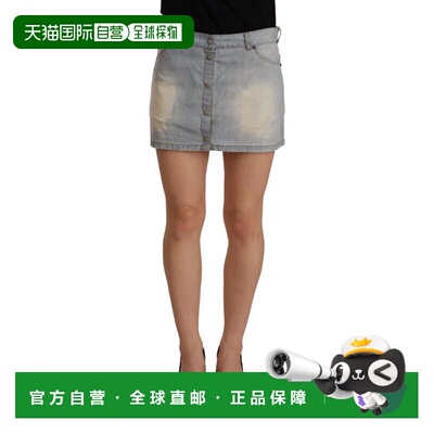 自营Ermanno Scervino Mid Waist Mini Cotton Women's Skirt - l