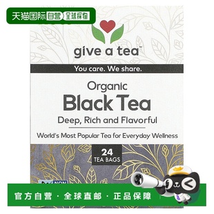 香港直发Now Foods诺奥有机红茶24包天然茶多酚有益于身体健康