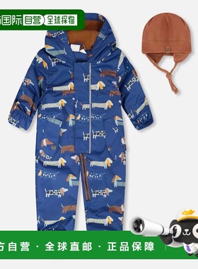 自营deux par deuxBaby Mid-Season One-Piece Outerwear with Ha