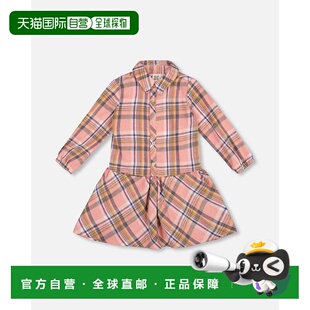 自营deux par deuxShirt Plaid Dress with Frill Pink, Yellow a