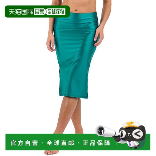 自营La Blanca Skirt - green 美国奥莱直发半身裙包臀裙中裙