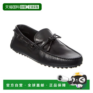 黑色 自营 Gommino皮革乐福鞋 sTOD 美国直发脚蹬休闲商务 tod