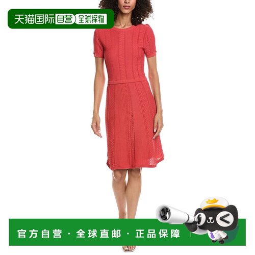 自营the kooplesThe kooles Romantic Net Stitches迷你连衣裙-红