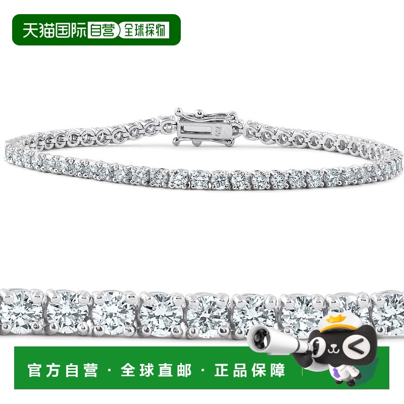 自营 pompeii35Ct Diamond Tennis Bracelet 14k Gold Lab Grown