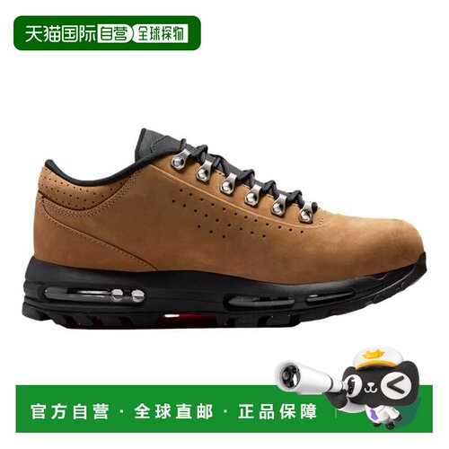 自营Nike Air Max Goadome低SP灰褐色/大学红黑IU5915-200男子-棕