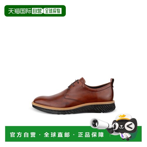 加拿大直邮ECCO® ST.1 HYBRID 男士真皮牛津鞋爱步运动鞋德比鞋