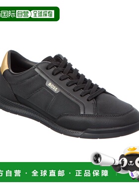 自营Hugo Boss Nitan Sneaker - black 美国奥莱直发男鞋