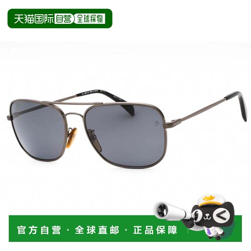 自营david beckhamDB 1093/S 0KJ1 M9暗钌/灰色极化-暗钌 美国奥