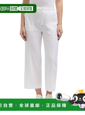 自营Ellen Tracy女式直筒裤-白色 新款 美国奥莱直发