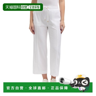 新款 自营Ellen 白色 直筒裤 美国奥莱直发 Tracy女式