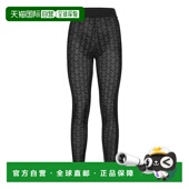 黑色 自营 Monogram plein薄纱紧身裤 美国奥莱直发 philipp
