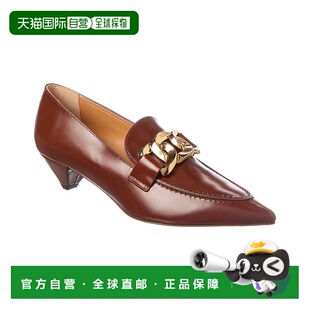 皮革高跟鞋 sTOD’s 红色 美国奥莱直发乐福鞋 自营 单鞋 tod