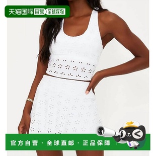 riotYara White Top Eyelet white 自營beach 美國 Magnolia
