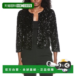 自营Walter Baker Rowan Sequin Jacket - black 美国奥莱直发