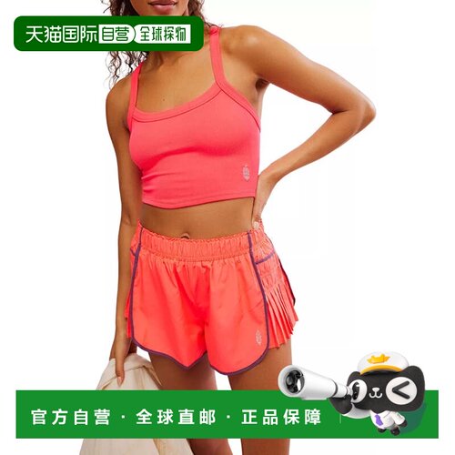 自营free people自由人FP运动All Clear Solid Cami Top女装XS/SK