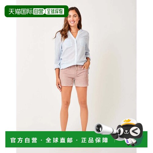 自营carve designs雕花设计Oahu短裤女士小鹿4英寸内缝高腰夏季休