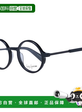 自营yohji yamamoto山本耀司中性款光学相框-黑色 美国奥莱直发