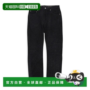 自营 purple brand皮革宽松长裤 黑色紧身牛仔裤 - 黑色 美国奥莱