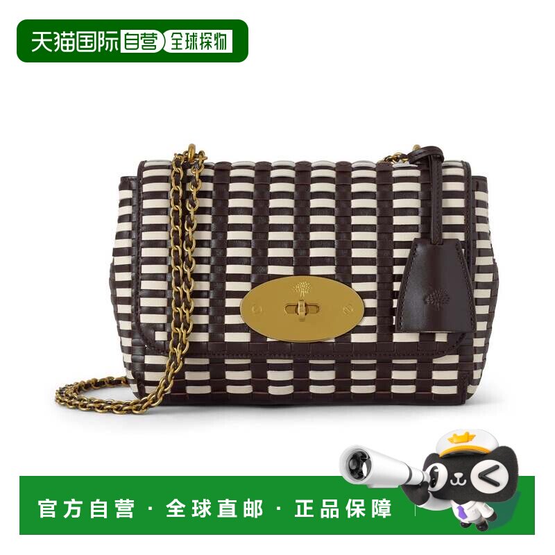 美国直邮自营mulberry莉莉-乌木色蛋壳 美国奥莱直发