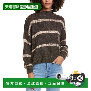 Media Mixed Stripe Sweater 美国奥 自营Vintage brown Havana