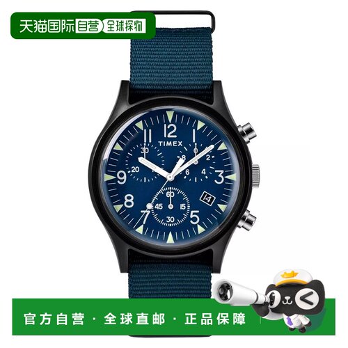 自营Timex Men's MK1 Blue Dial Watch - blue 美国奥莱直发