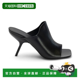 美国奥莱直发女鞋 自营 黑色 ferragamo菲拉格慕滑板 salvatore
