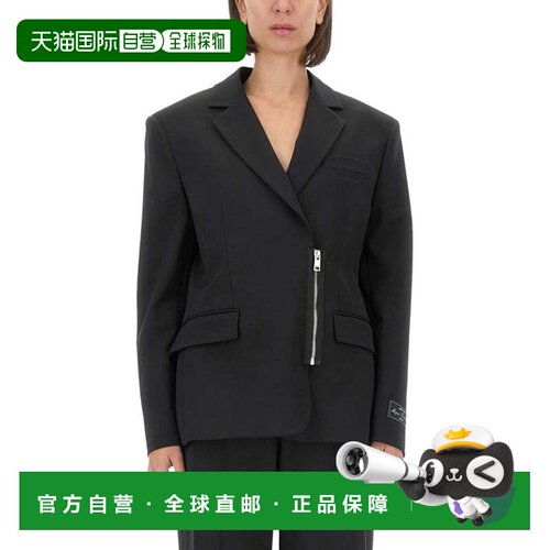 自营msgmJacket With Zip - black 美国奥莱直发外套
