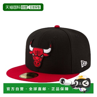 自营 New Era 59Fifty NBA 芝加哥公牛队 Alt 双色黑/红贴合帽子