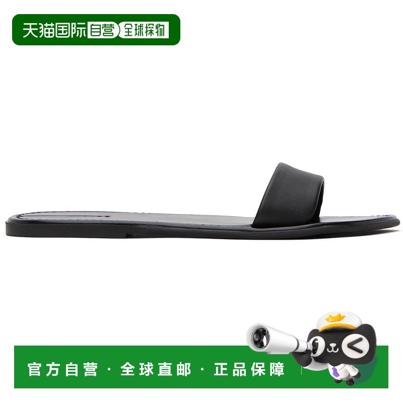 香港直邮潮奢 The Row 女士 黑色 Beach 凉鞋 F1386SP