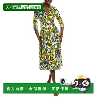 自营Samantha Sung Aster Midi Dress - white 美国奥莱直发