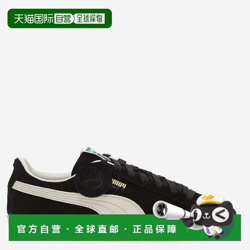 香港直邮PUMA 黑色翻毛皮运动鞋 Charles彪马
