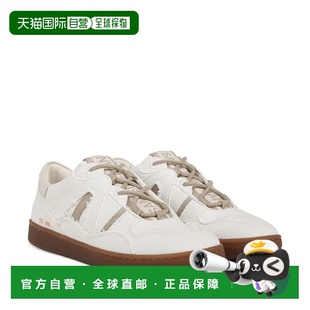 Sneakers Women Leather Edelman Gray Jayne White 自营Sam