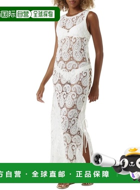 自营Melissa Odabash Jamie Maxi Dress - white 美国奥莱直发