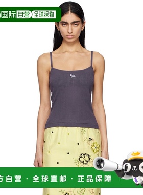 1h可退 香港直邮潮奢 MAISON KITSUNE 女士 紫色 Baby Fox Patch