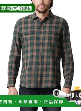 自营PAIGE Everett Shirt - Black 男装美国直发奥莱