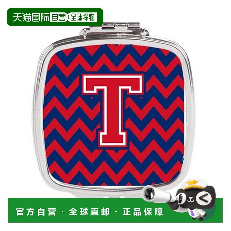 自营 Carolines Treasures CJ1054-TSCM 字母 T 雪佛龙耶鲁正品